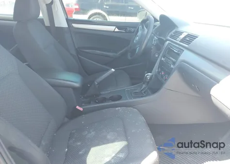 2013 Volkswagen Passat 2.5L S from USA, damaged, VIN 1VWAH7A35DC044284